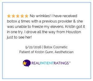 Botox Cosmetic Patient Review Austin TX Botox Cosmetic Patient Review Austin TX
