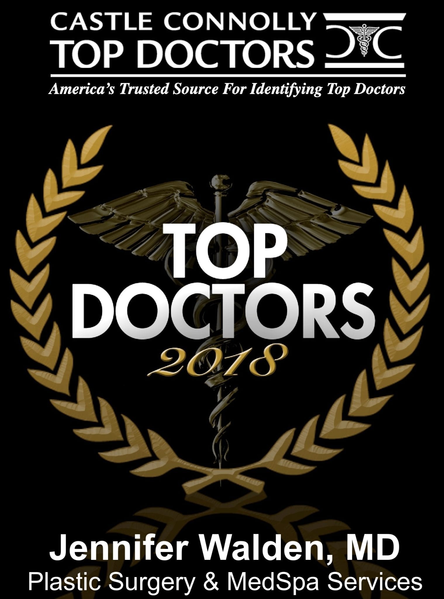 Castle Connolly Top Doctors 2017 | Dr. Jennifer Walden Dr. Jennifer Walden Top Doctor 2018