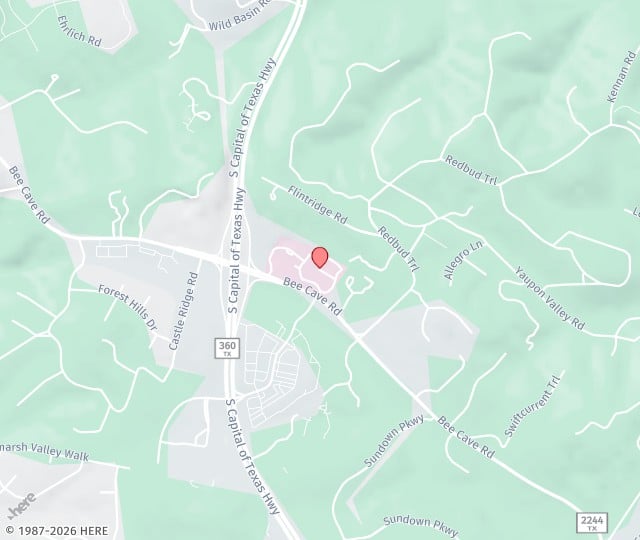 Location Map: 5656 Bee Caves Rd Austin, TX 78746